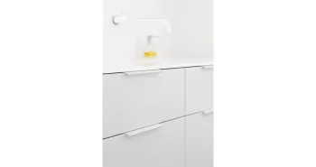 Furnipart Fogantyú  EDGE Straight   60mm alu, fehér 2.Kép