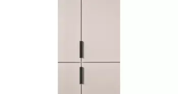 Furnipart Fogantyú  EDGE Straight   60mm alu, szürke textúrált 2.Kép