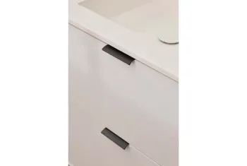 Furnipart Fogantyú  EDGE Straight   60mm alu, antracit textúrált 2.Kép