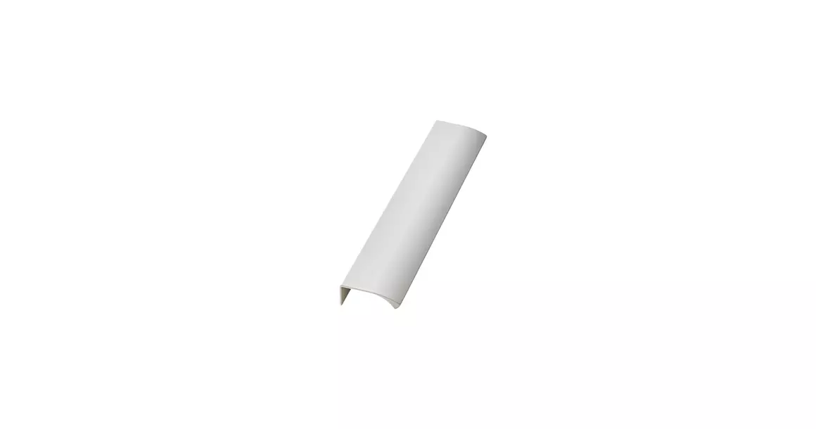 Furnipart Fogantyú  EDGE Straight 80-160mm, alu, fehér matt