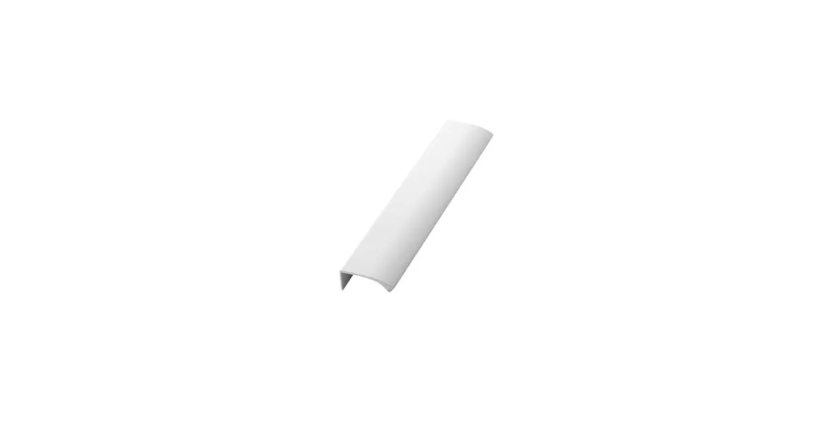 Furnipart Fogantyú  EDGE Straight 80-160mm, alu, fehér