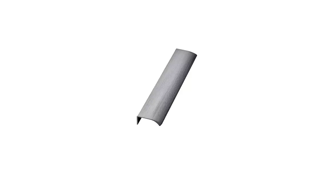 Furnipart Fogantyú  EDGE Straight 80-160mm, alu, csiszolt antracit