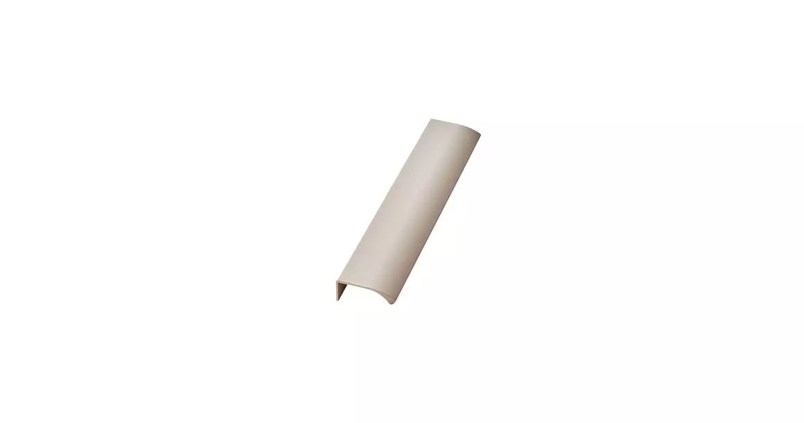 Furnipart Fogantyú  EDGE Straight 80-160mm, alu, bézs textúrált