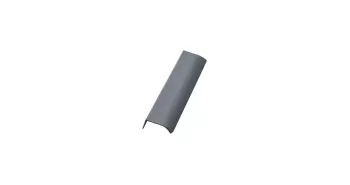 Furnipart Fogantyú  EDGE Straight 80-160mm, alu, szürke textúrált 1.Kép