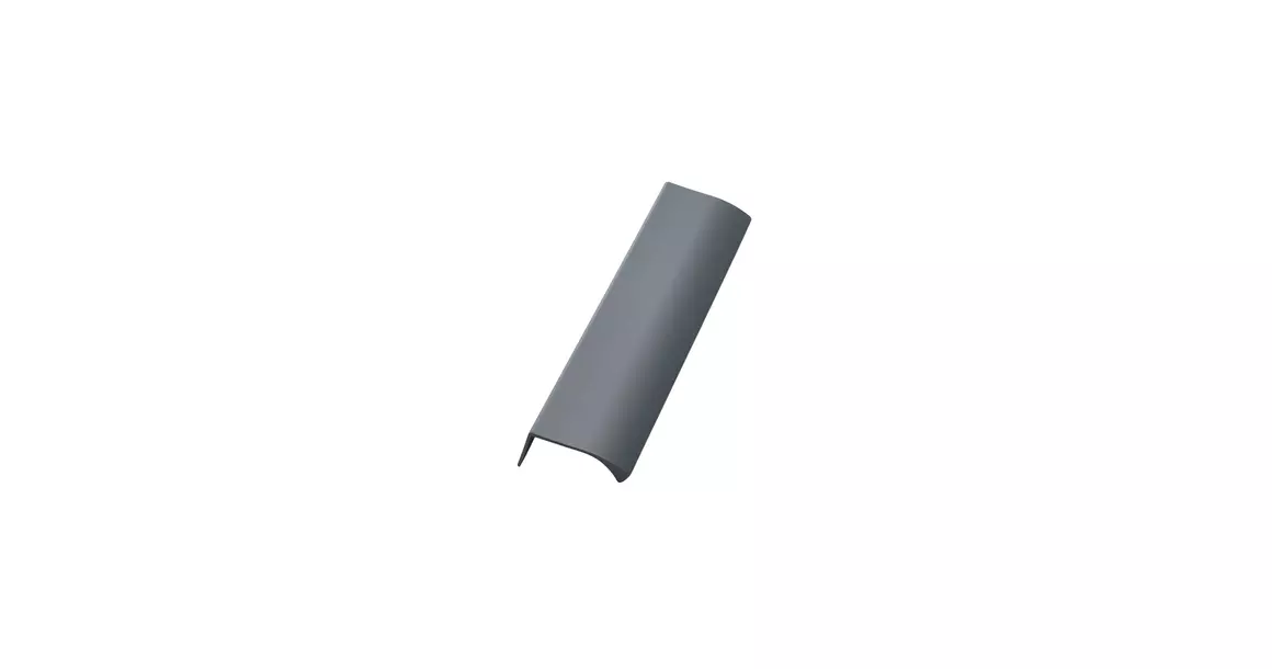 Furnipart Fogantyú  EDGE Straight 80-160mm, alu, lombzöld textúrált