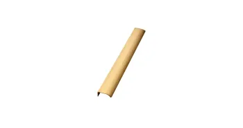 Furnipart Fogantyú  EDGE Straight 160-320mm, alumínium, csiszolt sárgaréz 1.Kép