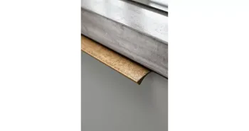 Furnipart Fogantyú  EDGE Straight 160-320mm, alumínium, antik sárgaréz 1.Kép
