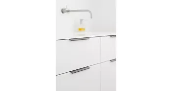 Furnipart Fogantyú  EDGE Straight 160-320mm, alumínium, csiszolt antracit 4.Kép