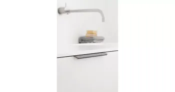 Furnipart Fogantyú  EDGE Straight 160-320mm, alumínium, csiszolt antracit 3.Kép