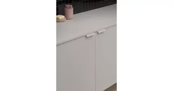 Furnipart Fogantyú  EDGE Straight 160-320mm, alumínium, bézs textúrált 2.Kép