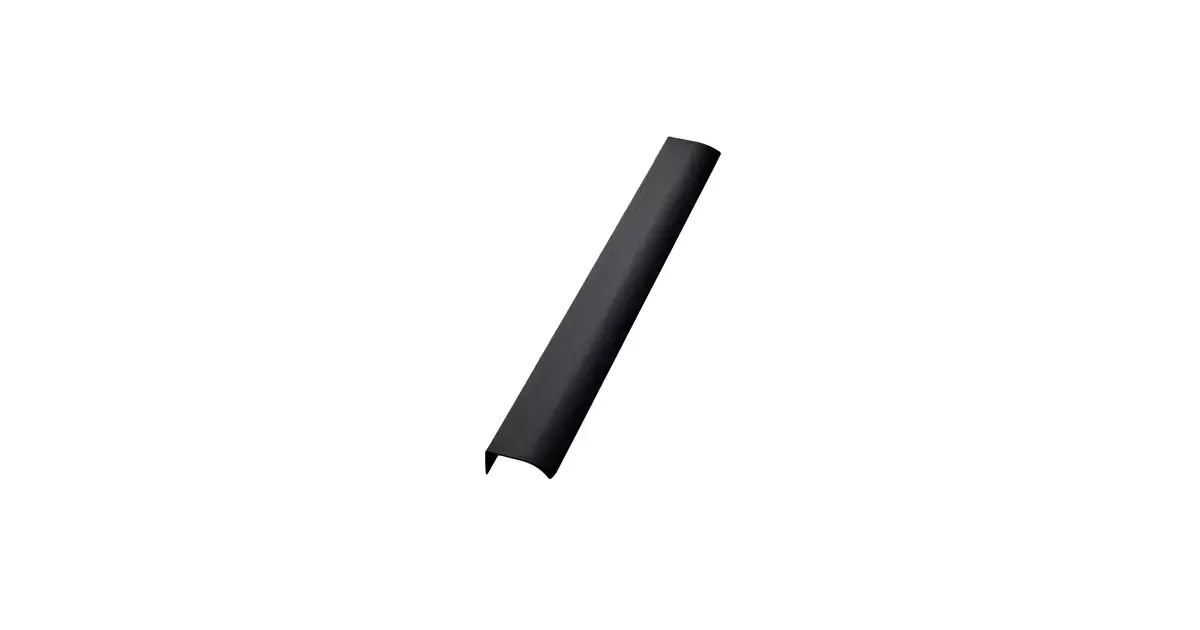 Furnipart Fogantyú  EDGE Straight 160-320-480mm, alumínium, csiszolt matt fekete