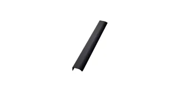 Furnipart Fogantyú  EDGE Straight 160-320-480mm, alumínium, csiszolt matt fekete 1.Kép