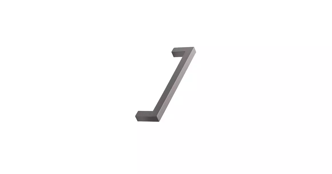 Furnipart Fogantyú  SQEARE 10  128mm, al csiszolt antracit