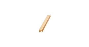 Furnipart Fogantyú  STATION  320mm, alu csiszolt sárgaréz 1.Kép