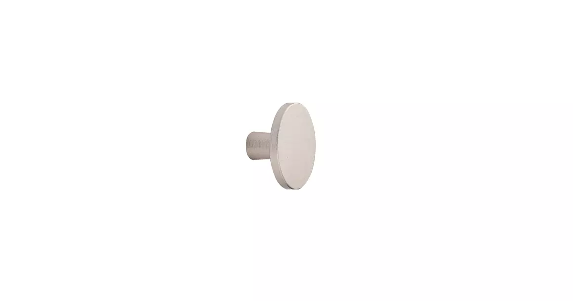 Furnipart Fogantyú  PLATO gomb, alu, szálcsiszolt