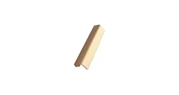 Furnipart Fogantyú  FRINGE  160mm, alu csiszolt sárgaréz 1.Kép