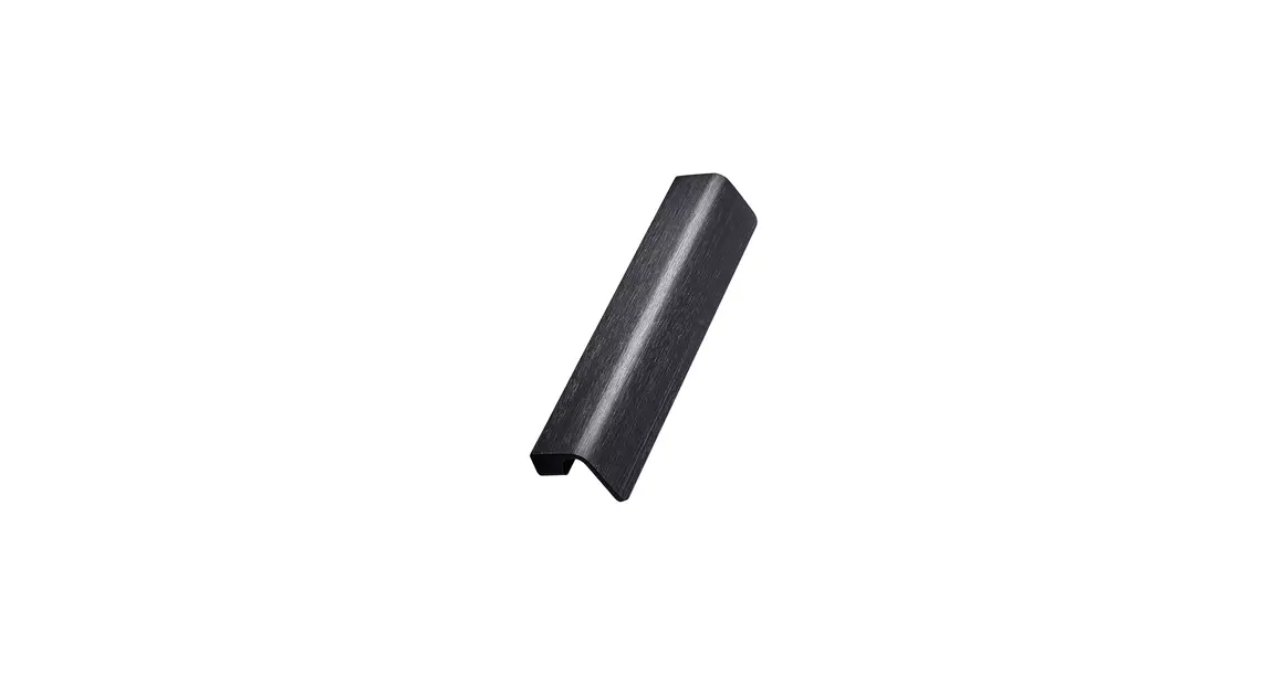 Furnipart Fogantyú  FRINGE  160mm, alu csiszolt matt fekete