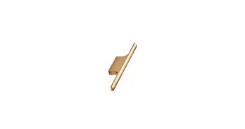 Furnipart Fogantyú  TAU   32mm, alu csiszolt sárgaréz 1.Kép