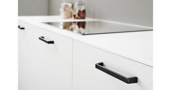 Furnipart Fogantyú  SEAM  160mm, alu fekete 2.Kép