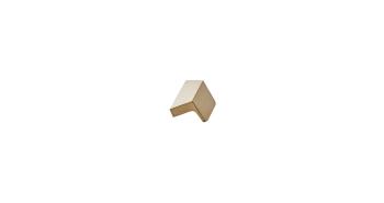 Furnipart Fogantyú  ENVELOPE   32mm, alu csiszolt sárgaréz 1.Kép