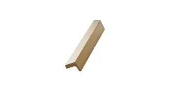 Furnipart Fogantyú  ENVELOPE  160mm, alu csiszolt sárgaréz 1.Kép