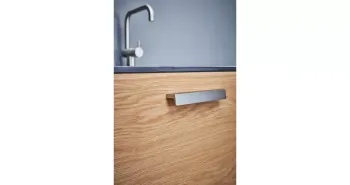 Furnipart Fogantyú  ENVELOPE  160mm, alu szálcsiszolt 2.Kép