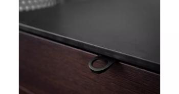 Furnipart Fogantyú  PUNCH   16mm, alu csiszolt matt fekete 3.Kép