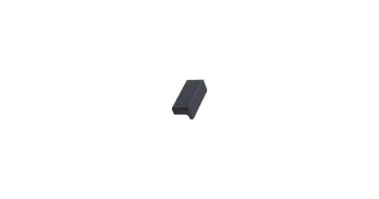 Furnipart Fogantyú  ELAN   32mm, alu csiszolt matt fekete 1.Kép