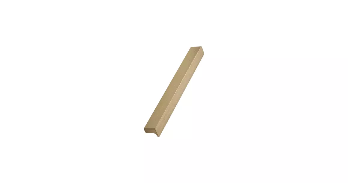 Furnipart Fogantyú  ELAN  160mm, alu siszolt sárgaréz