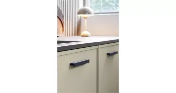 Furnipart Fogantyú  ELAN  160mm, alu csiszolt fekete 3.Kép