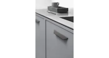 Furnipart Fogantyú  STREAMLINE   96mm alu fekete 2.Kép