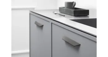 Furnipart Fogantyú  STREAMLINE  256mm alu, fekete 2.Kép