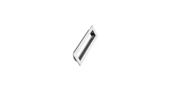 Furnipart Fogantyú  INN süllyesztett 120mm, fém, szálcsiszolt 1.Kép
