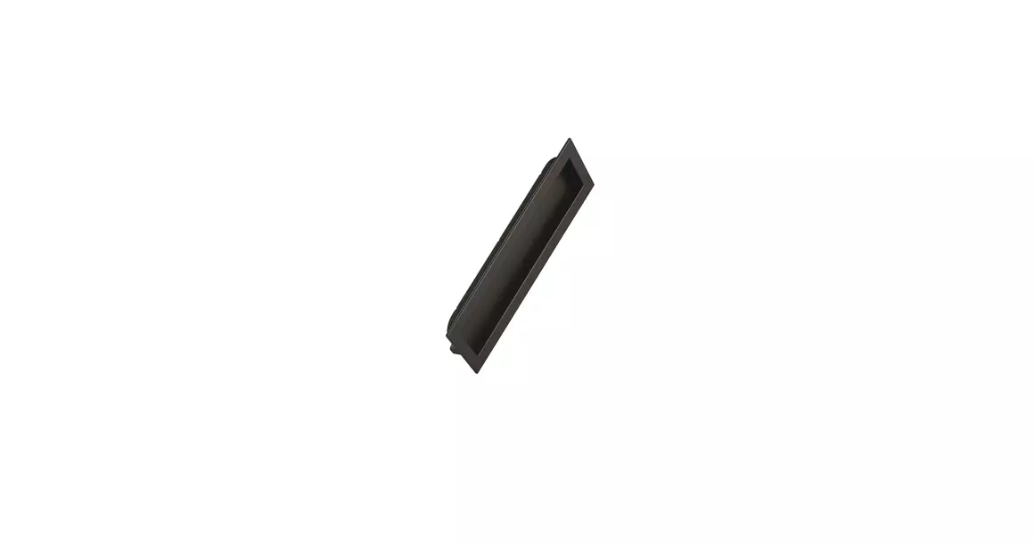 Furnipart Fogantyú  INN süllyesztett 192mm, fém, fekete matt