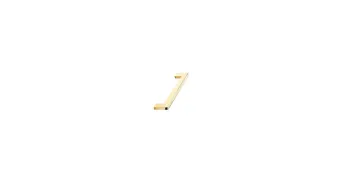Furnipart Fogantyú  FLAT  128mm, fém fényes sárgaréz 1.Kép