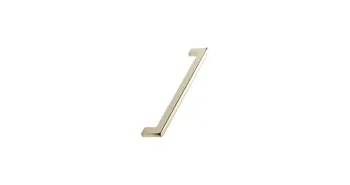 Furnipart Fogantyú  FLAT  192mm, fém fényes sárgaréz 1.Kép