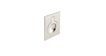 Furnipart Fogantyú  FLUSH süllyesztett 32mm, fém, szálcsiszolt 1.Kép