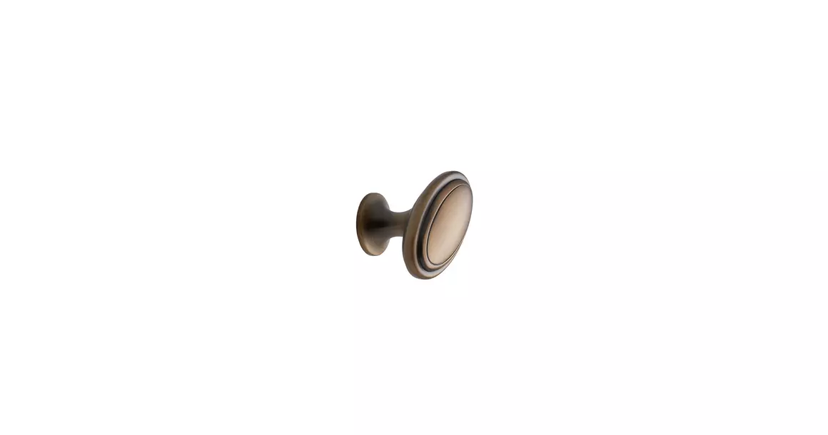 Furnipart Fogantyú  OVAL gomb, fém antikarany