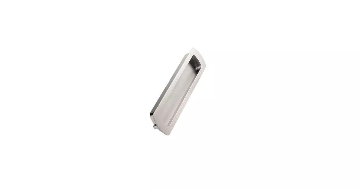 Furnipart Fogantyú  LUX süllyesztett 192mm, fém, szálcsiszolt
