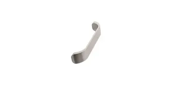 Furnipart Fogantyú  RADIUS  160mm, fém szálcsiszolt 1.Kép