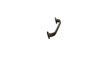 Furnipart Fogantyú  LOCKER  128mm, fém antik barna 1.Kép