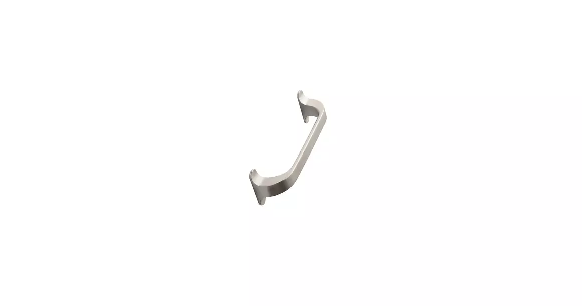 Furnipart Fogantyú  LOCKER  128mm, fém szálcsiszolt