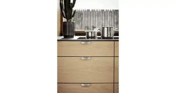 Furnipart Fogantyú  WOW   64mm, fém fényes króm 2.Kép