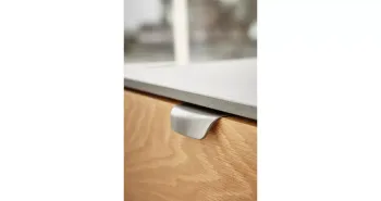 Furnipart Fogantyú  WOW   64mm, fém szálcsiszolt 2.Kép