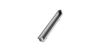 Furnipart Fogantyú  POCKET süllyesztett 128mm, fém, szálcsiszolt 1.Kép