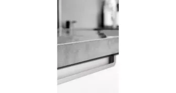 Furnipart Fogantyú  POCKET süllyesztett 128mm, fém, szálcsiszolt 2.Kép