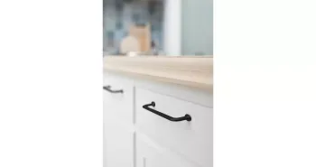 Furnipart Fogantyú  U-TURN  160mm, fém fekete matt 2.Kép