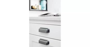 Furnipart Fogantyú  PORT   96mm, fém antik szürke 2.Kép
