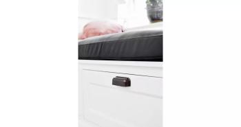 Furnipart Fogantyú  PORT   96mm, fém anrik barna 2.Kép