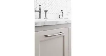 Furnipart Fogantyú  SHUFFLE  160mm, fém szálcsiszolt 2.Kép